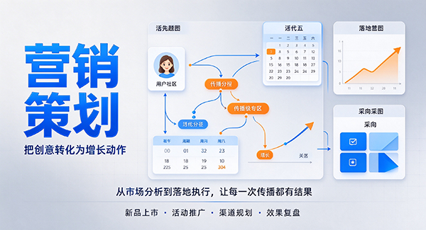 合作市营销策划